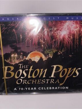Reader’s Digest Music CD The Boston Pops Orchestra 70 Year Celebration SEALED